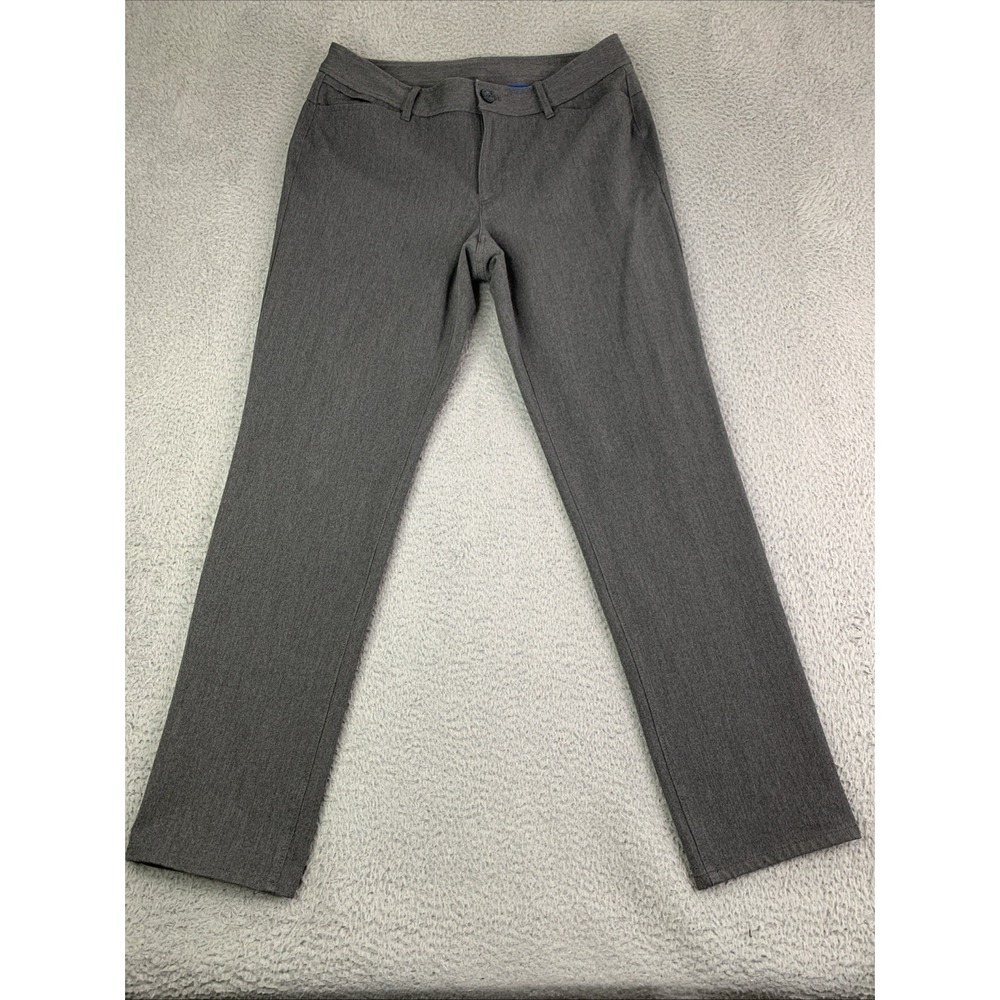 Eddie Bauer Pants Women T 10 Gray Nylon Travex Outdoor Performance Hiking